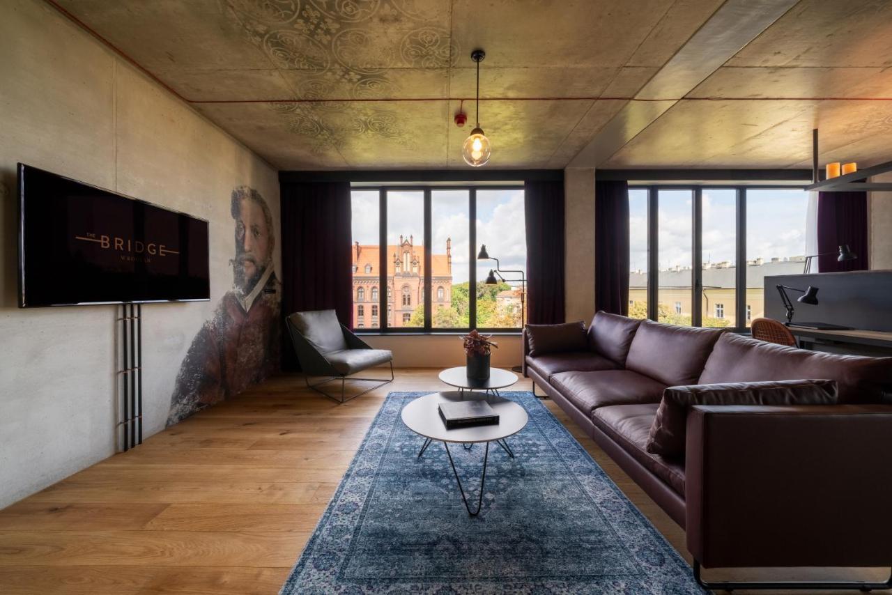 The Bridge Wroclaw - Mgallery Екстериор снимка A living room at Bridge on Main